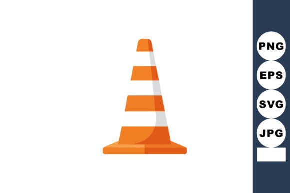 Download Traffic Cone Safety Symbol with Orange a - Safety Collection