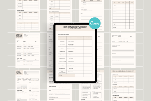 Download Home Buyer Guide Canva Templates Bundle - Buyer Collection