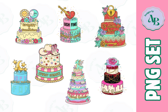 Download Funny Smutty Bookish Cake PNG Set - Cake Collection