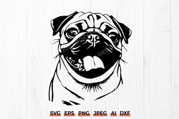 Download Pug SVG, Dog Lover SVG Pet Owner Clipart - Premium Resources