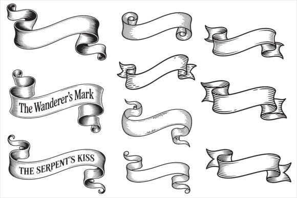 Download Multipurpose Ribbon Logo Design Bundle - Multipurpose Collection