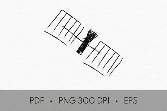 Download Satellite Hand Drawn Doodle Illustration - Satellite Collection